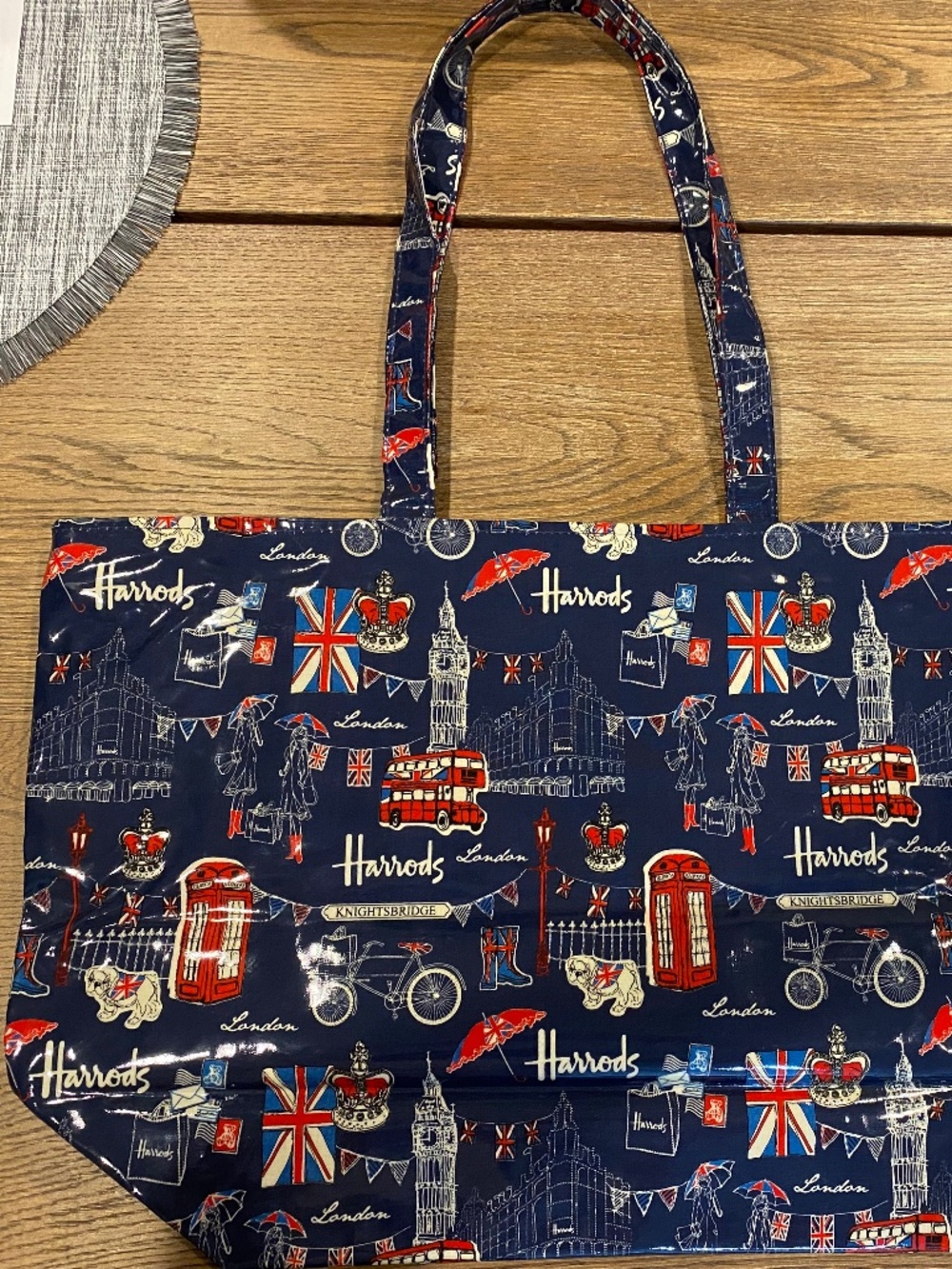 Harrods Large Great British Tote Bag